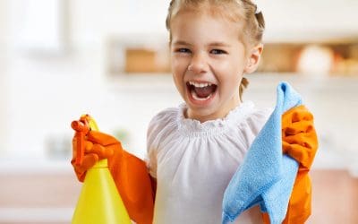 4 Creative Ways to Get Through Housecleaning with Children